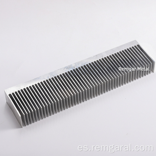 disipador de calor grande de aluminio de extrusión personalizada